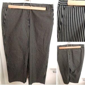 5/$20 PANTOLOGY 10 Navy & white Capri